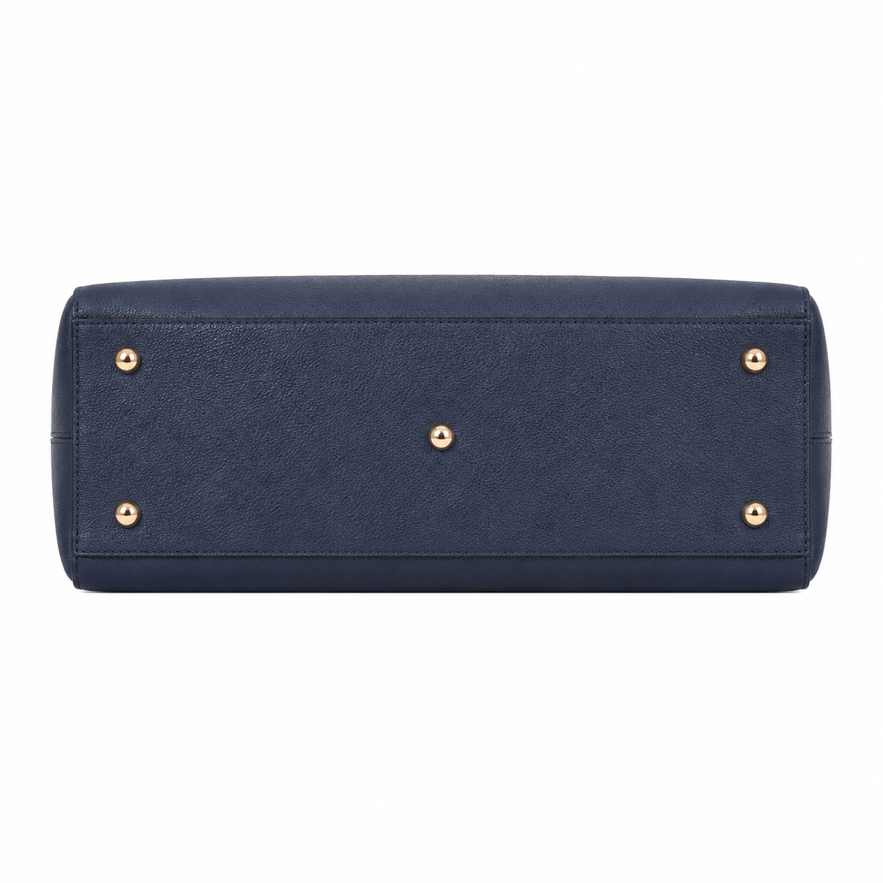 Elanura Navy Blue Leather Handbag for Women